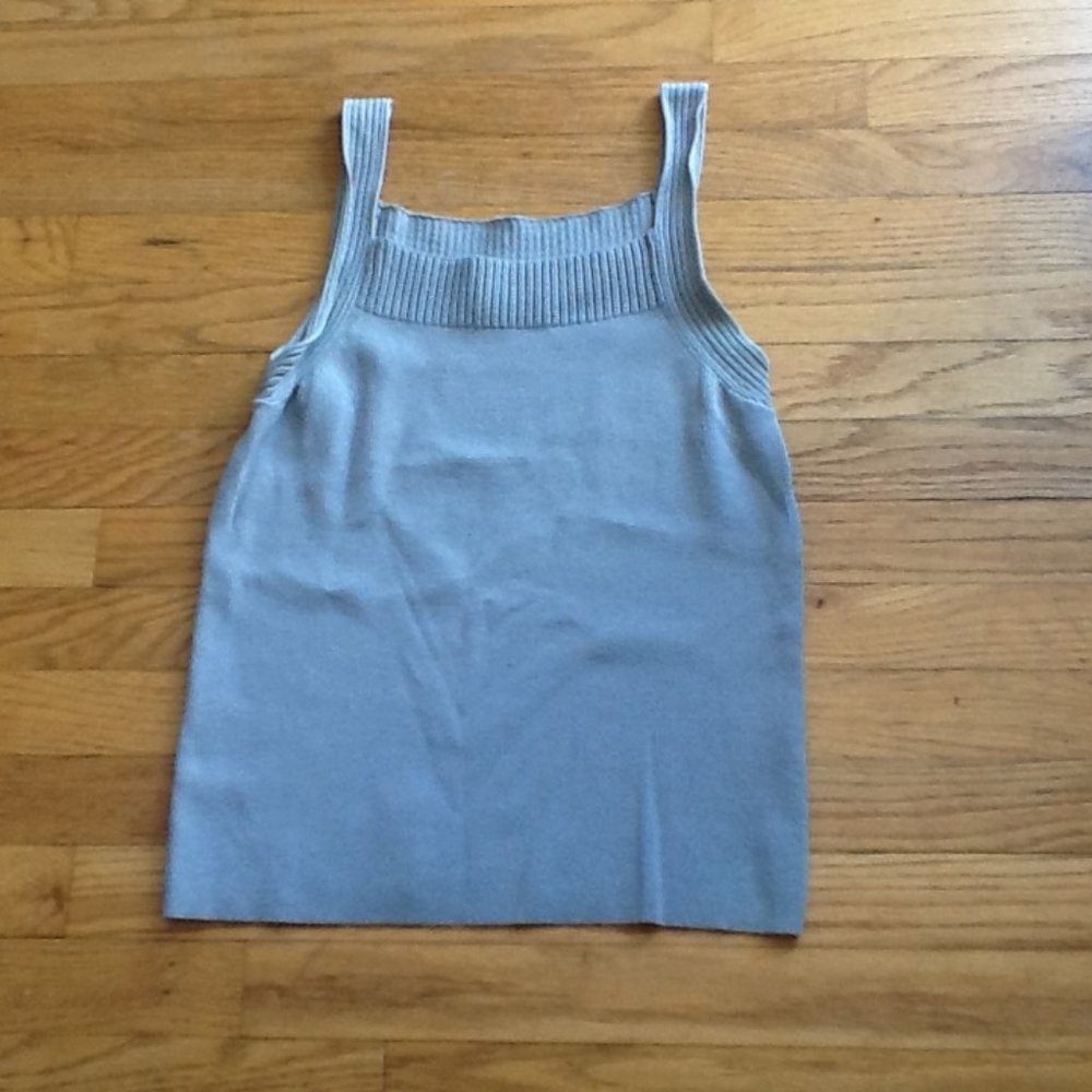 Dove Gray Knit Coord Tank